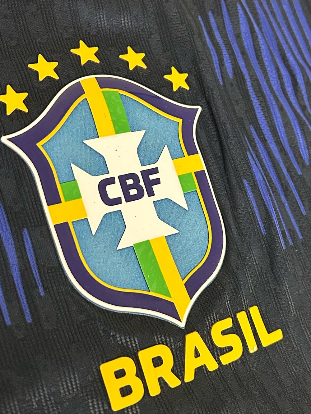 Brazil WC Away Vinícius Jr. #7 Jersey (Player Version - Slim Fit) - Size [L] - Picture 5 of 5